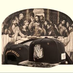NWOT Cayler & Sons BREAK BREAD god pray Snapback